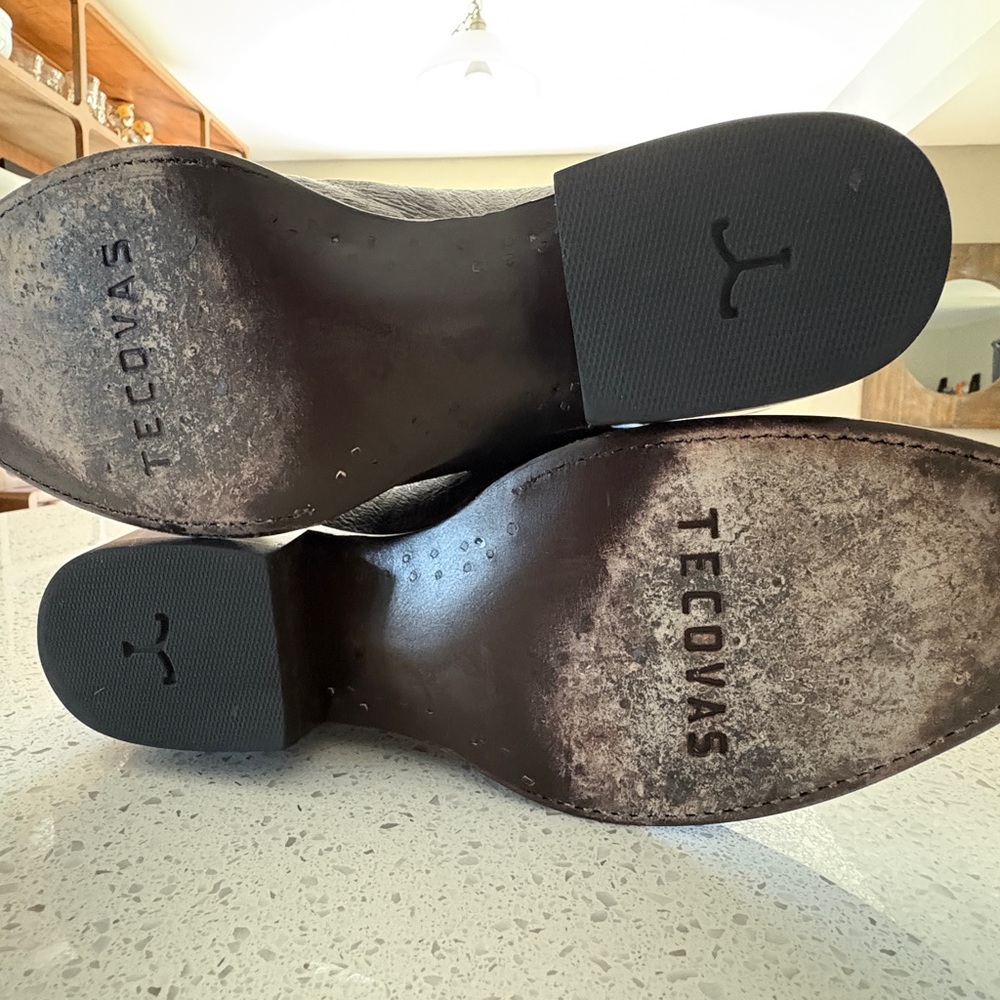 Tecovas The Weston-Chocolate Ostrich - Picture 4 of 10